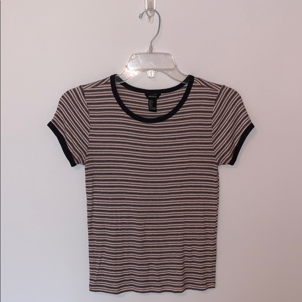 Forever 21 striped tee